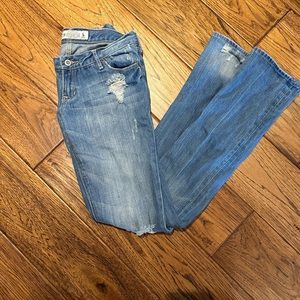 Hollister Women's Low Rise Skinny Distressed Jeans - Size 1R